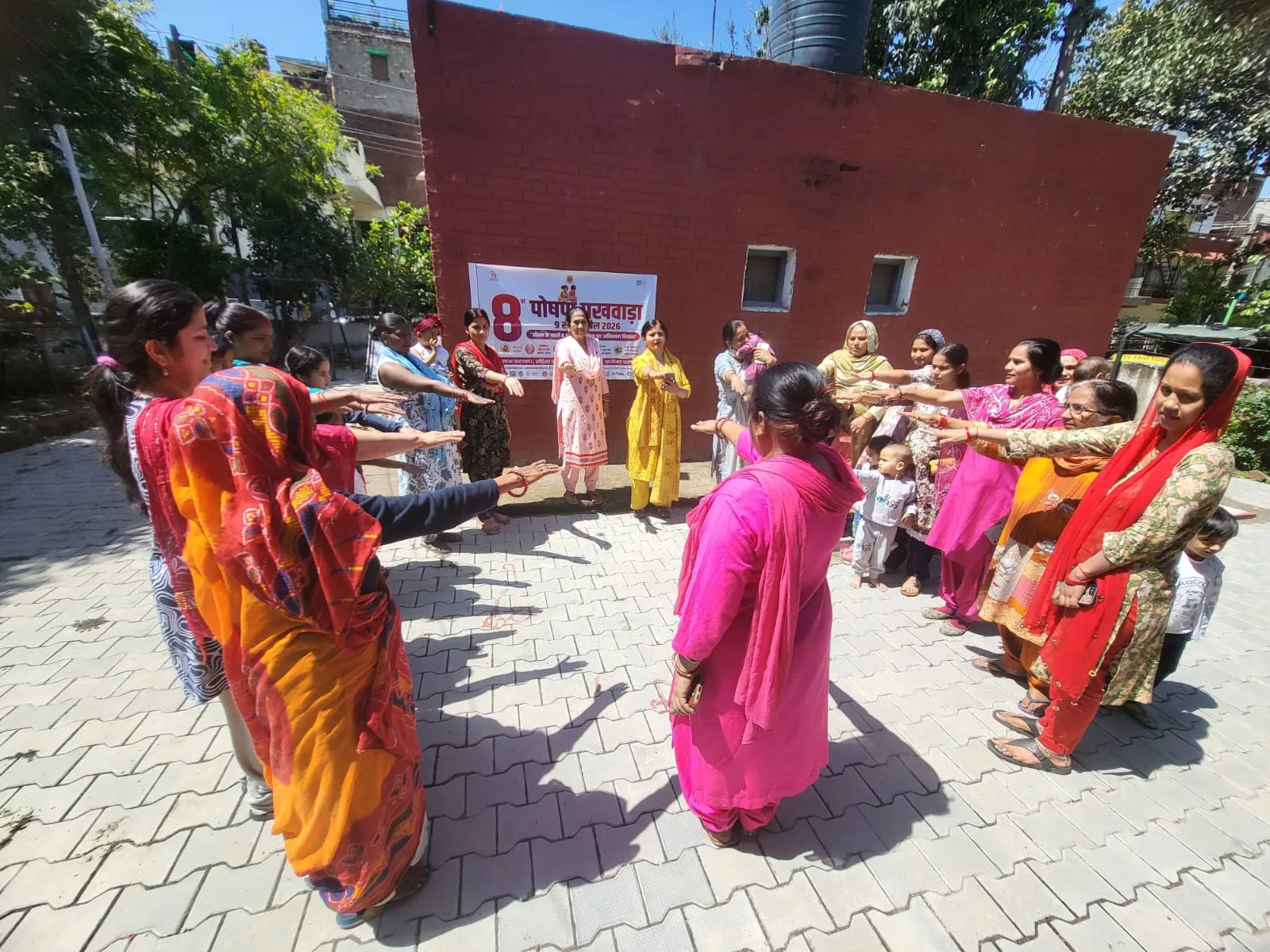 Poshan Pakhwada Begins with Enthusiasm Across Anganwadi Centres
