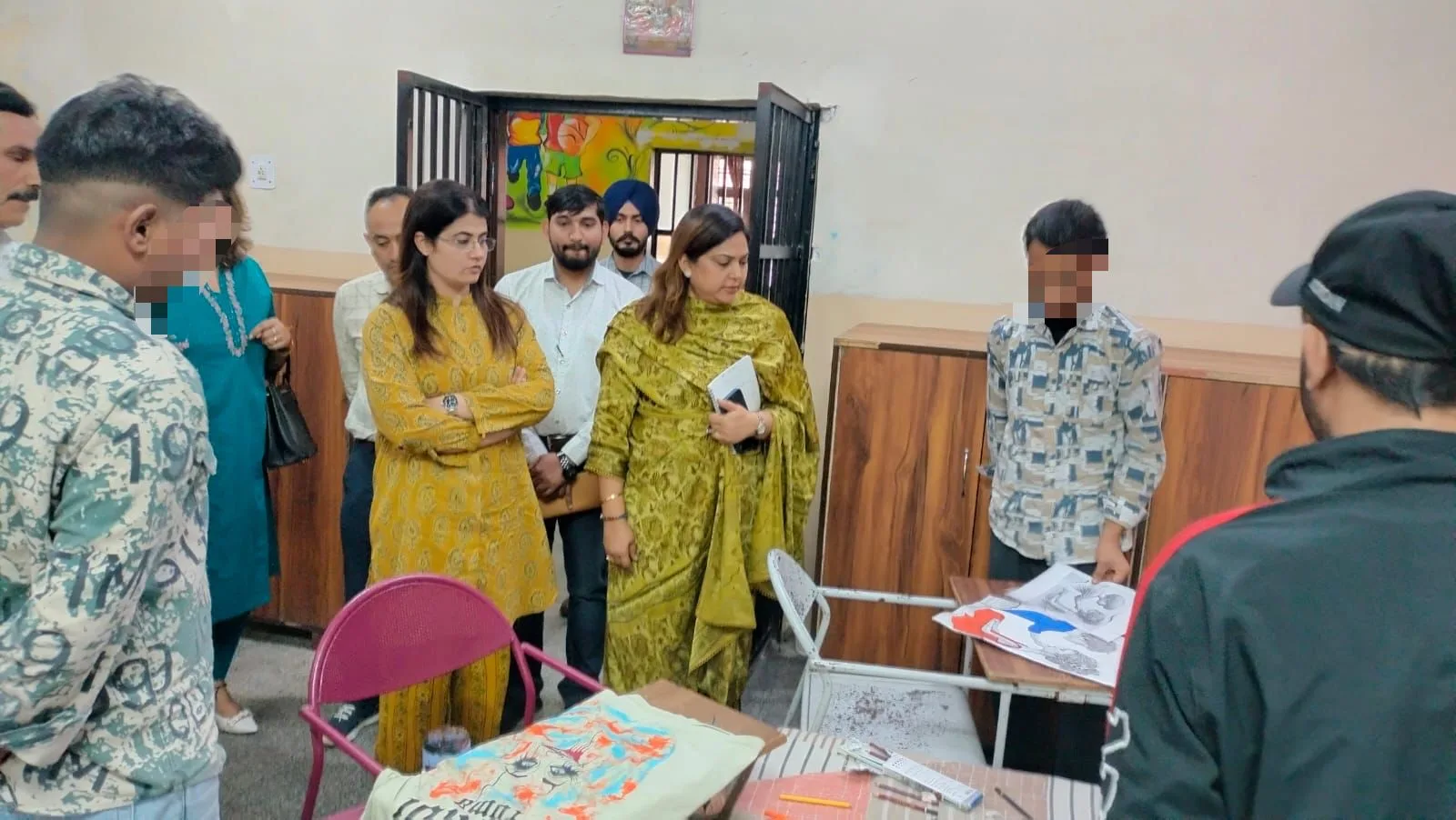 State Inspection of Child Care Institutions at Sector-25 Conducted; Focus on Welfare, Education & Skill Development