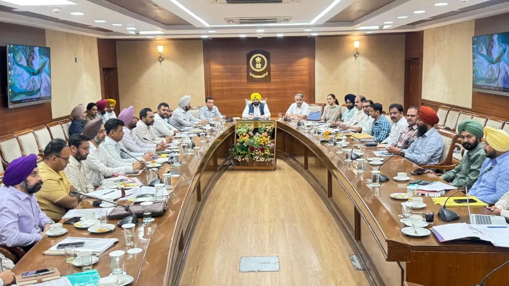 Harbhajan Singh ETO holds review meeting on progress of roads being constructed by PWD