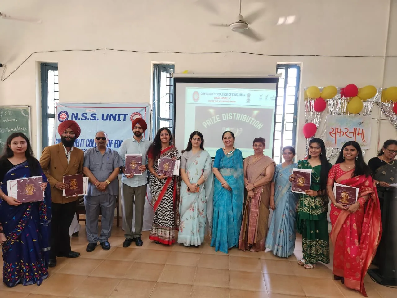 Government College Chandigarh Honors Top Students At Annual Event