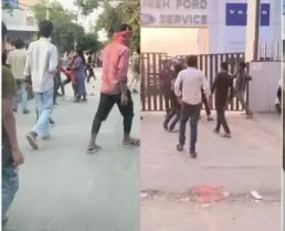 Gurugram Sector 37 Fight Video Shows Rod Attack
