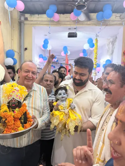 Akshay Sharma Seeks Lord Krishna’s Blessings on Janmashtami
