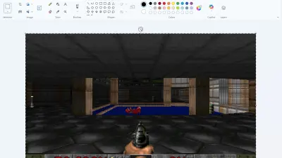 MS Paint Can Run Doom: New Port Confirmed
