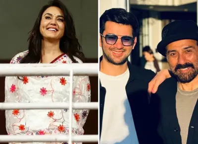 Preity Zinta Asks Karan Deol About Sunny Deol's Discipline