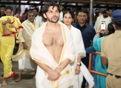 Veer Pahariya Visits Kollur Mookambika Temple