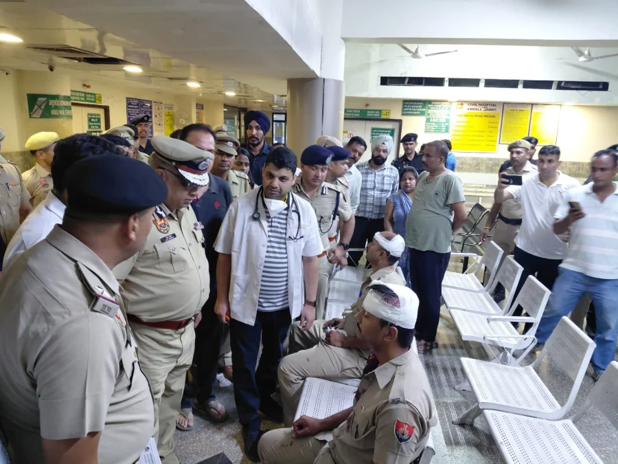 Ambala Police Cane Charge Injures Sikh Leaders in Highway Protest