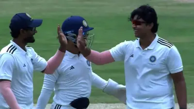 Vaibhav Sooryavanshi Bowling Stuns in Duleep Trophy