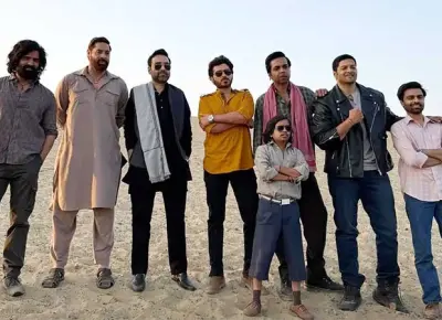 Mirzapur Movie BTS Photos Reveal Cast Fun Moments