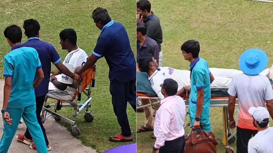 India U-19 Star Pranav Ragavendra Stretchered Off vs Australia