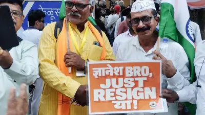 CJP Protest Mumbai Demands CEC Gyanesh Kumar Resignation
