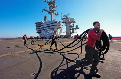 USS Abraham Lincoln Returns After Record 265 Days at Sea