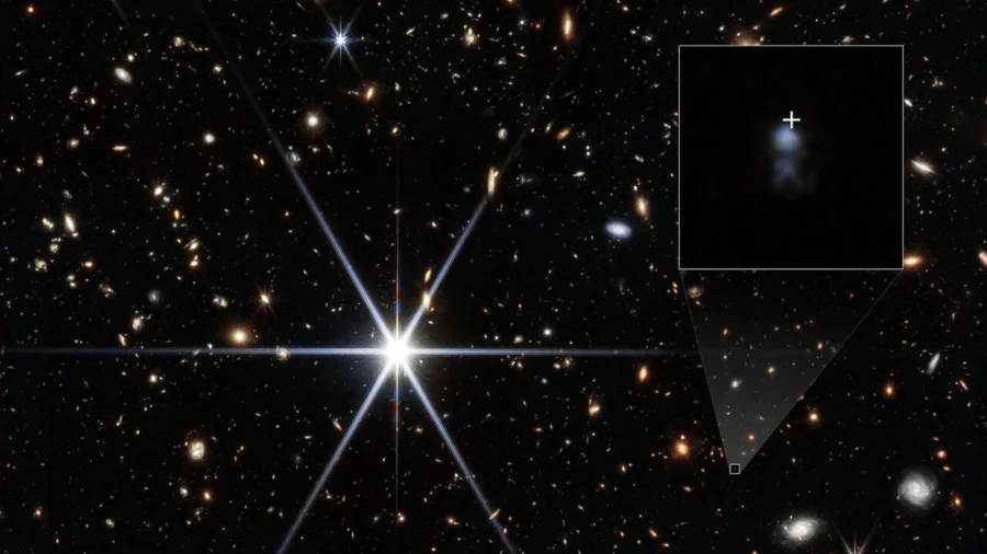 Webb Telescope Finds Farthest Fast Radio Burst Galaxy