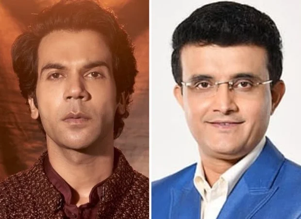 Rajkummar Rao Joins Sourav Ganguly for Mahashtami Pandal Visit