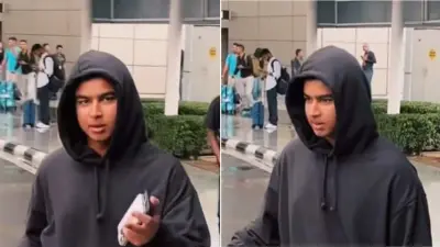 Vaibhav Sooryavanshi Viral Airport Warning to Paparazzi