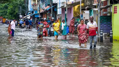 Chennai Rain Red Alert Issued as Floods Hit City