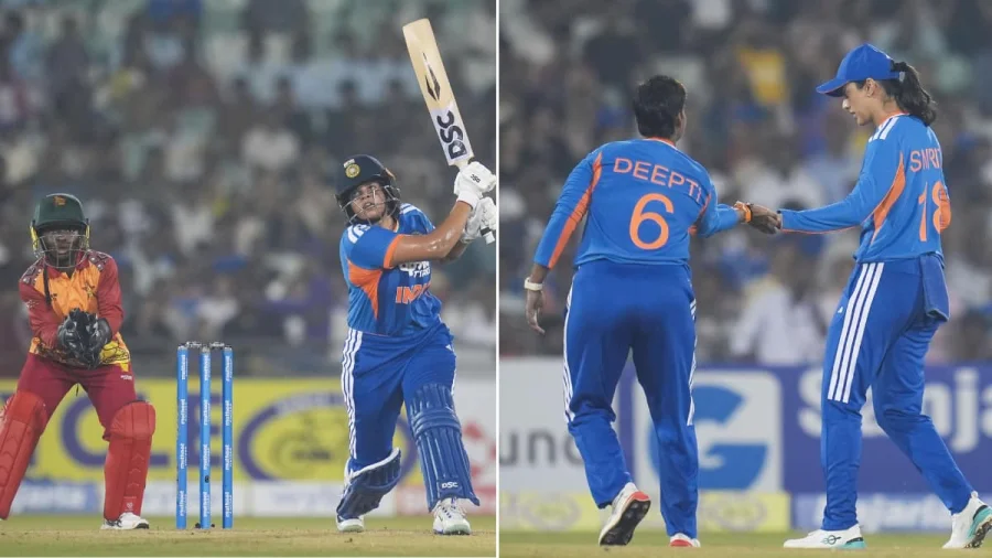 Shafali Verma, Smriti Mandhana Run Riot As India Seal Zimbabwe T20I Series In Just 8.5 Overs