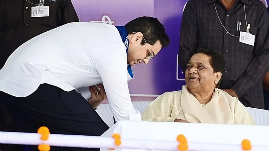 Mayawati Backs Akash Anand for BSP Gen Z Outreach