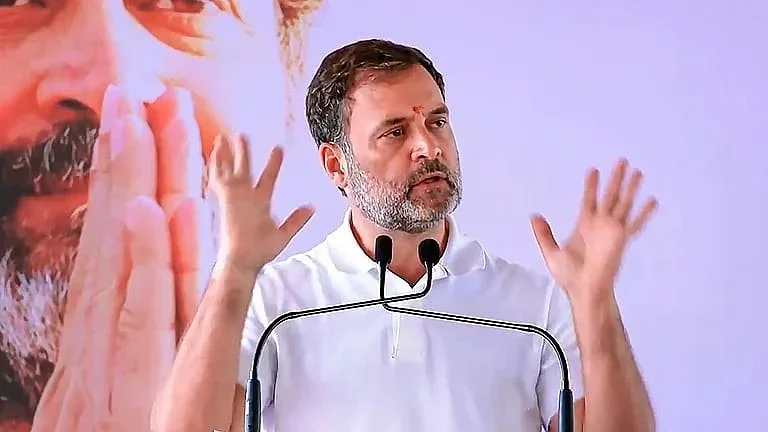Rahul Gandhi Calls RSS Anti-Constitutional Cult